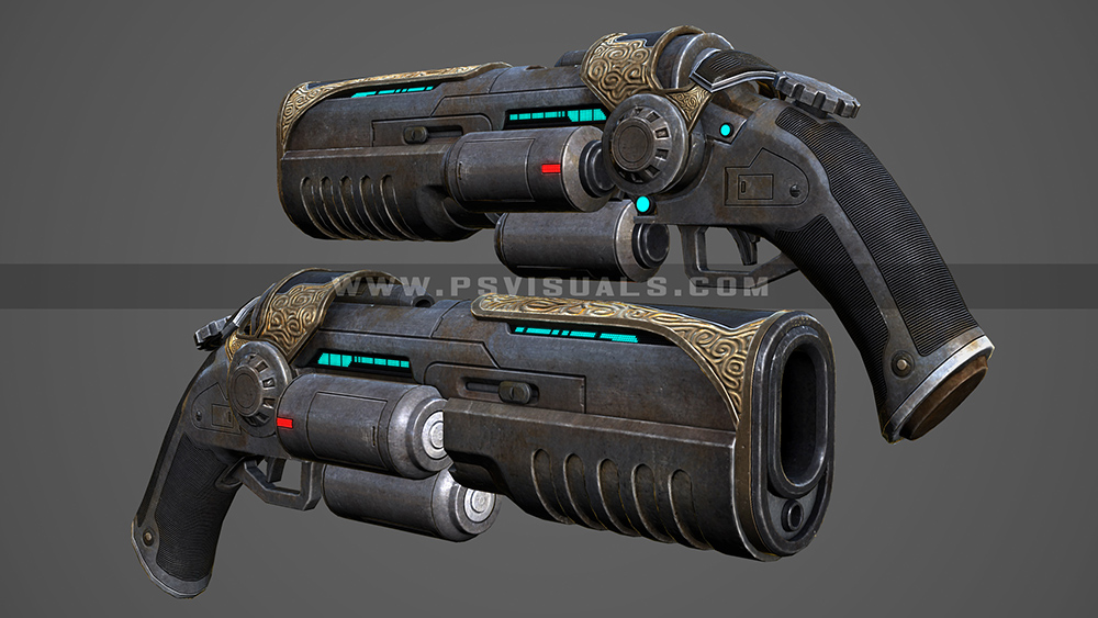 Sci-Fi Pistol