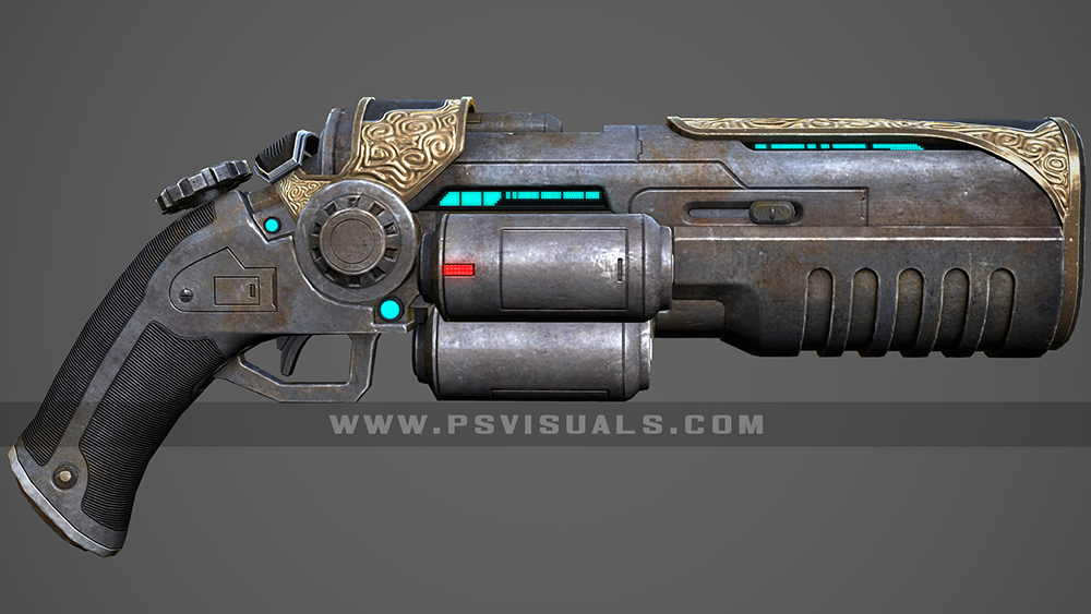 Sci-Fi Pistol