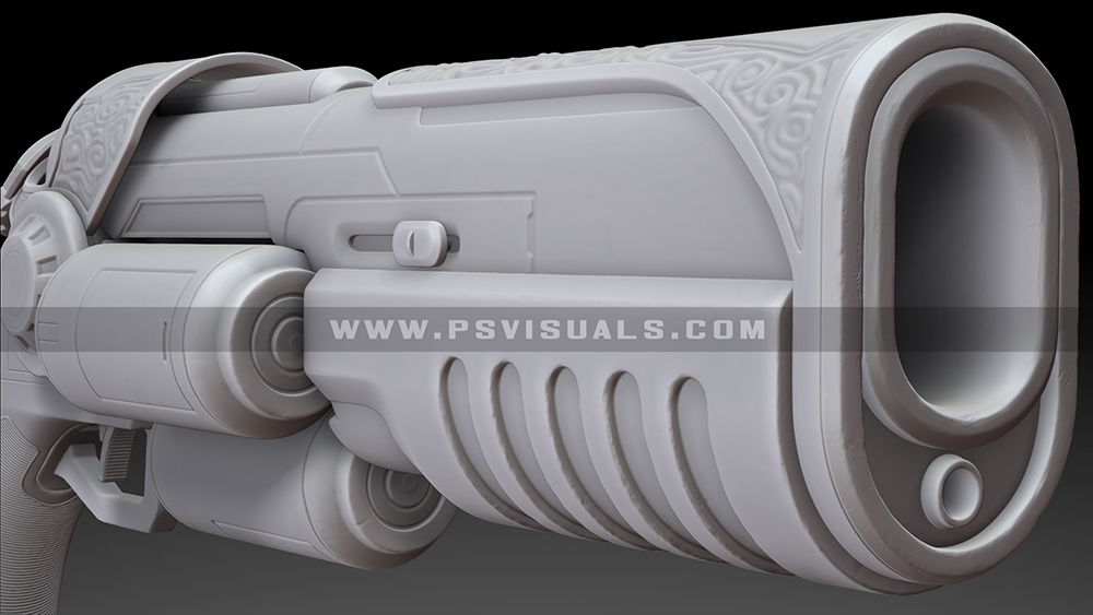 Sci-Fi Pistol